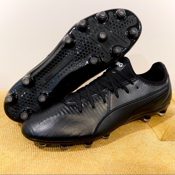 Men’s Puma Soccer Cleats Size 10 King PRO FG Firm Ground Kangaroo Leather NEW - Picture 2 of 8